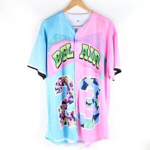 Bel Air Colorful Jersey Top Size XXL NWOT